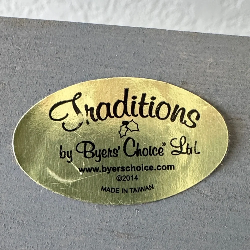 Traditions by Byers’ Choice Christmas Decorative Fence w/ Wreaths – NIB - Picture 2 of 7